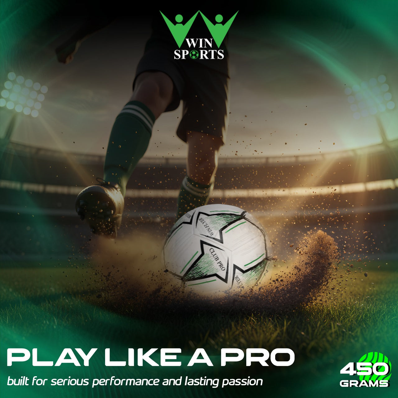 Soccer Match Ball (Flyer Green)