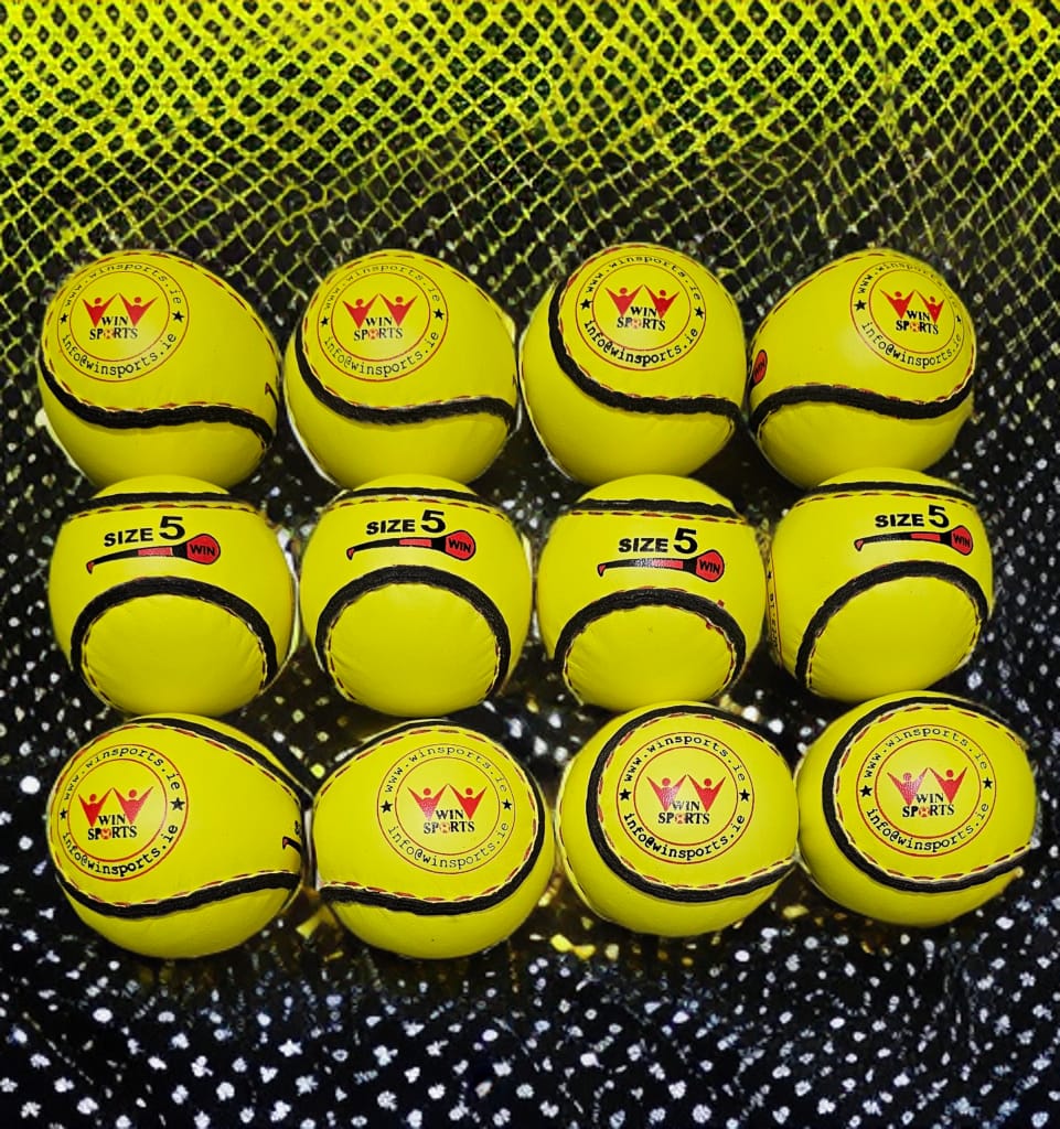 WIN Hurling Match Sliotars (Size 5)
