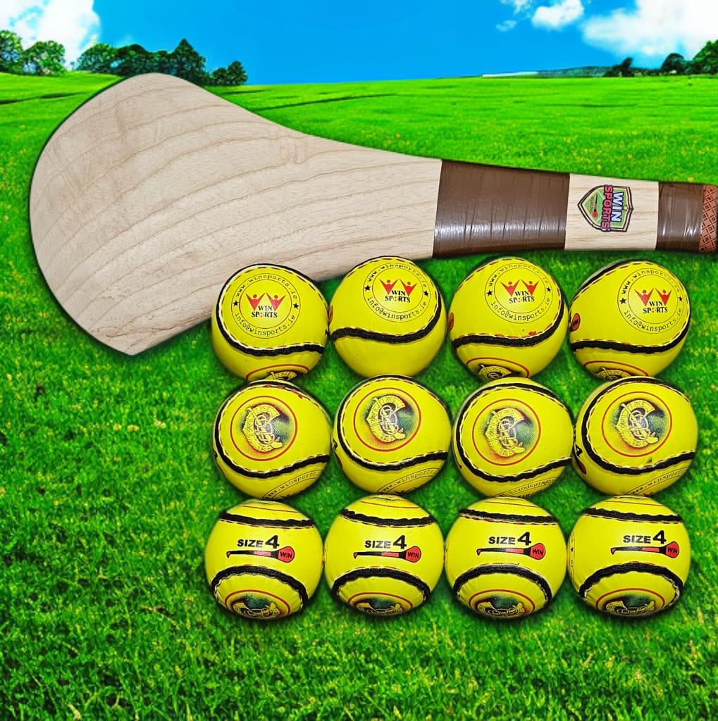 Win Hurling Camogie Sliotars