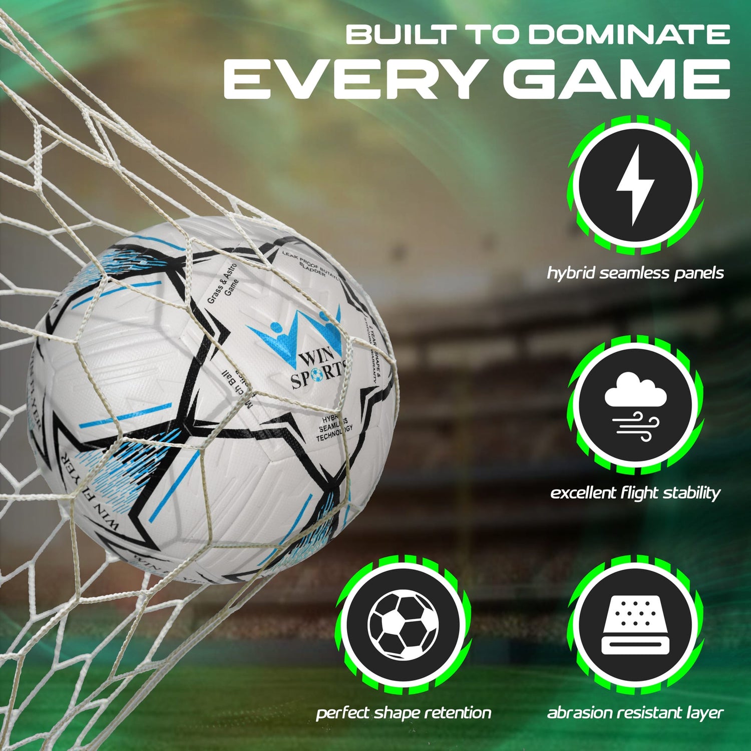 Soccer Match Ball (Flyer Blue)