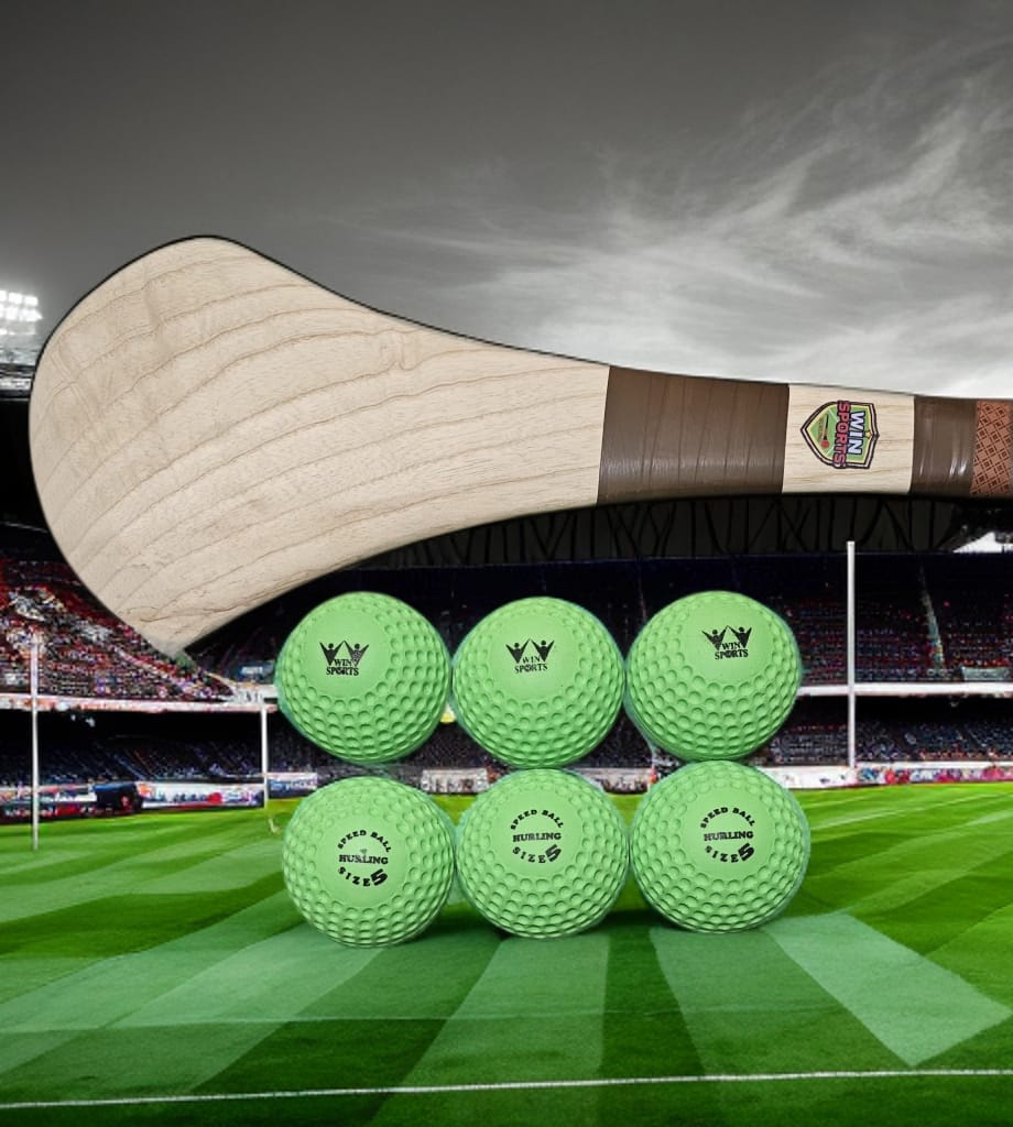 WIN Hurling Speed Balls Green.