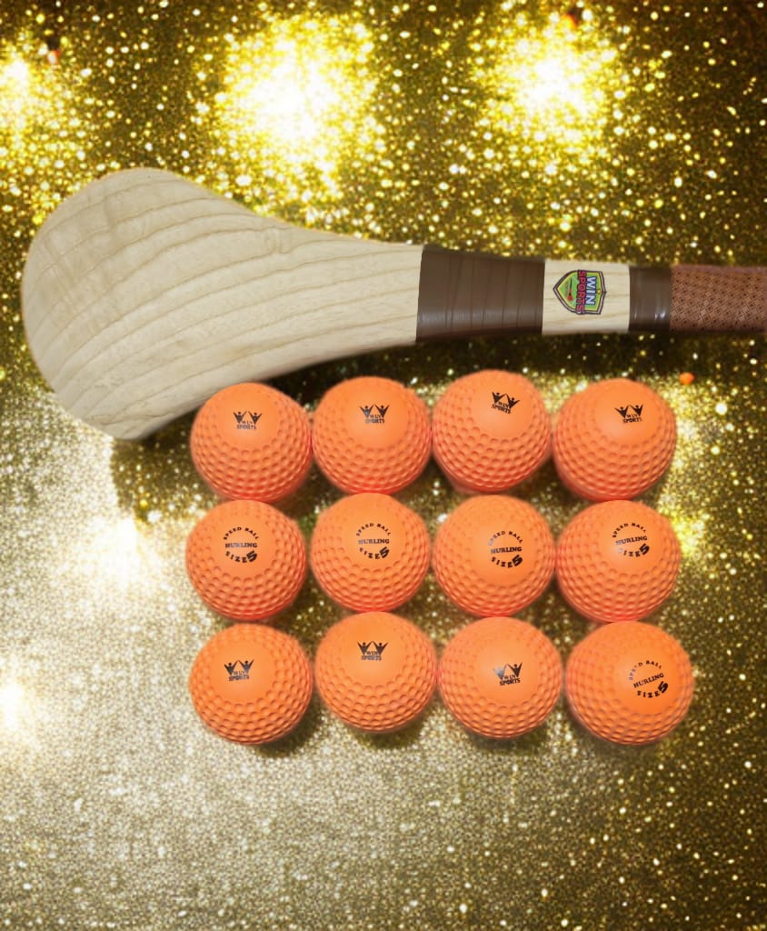 WIN Hurling Speed Balls Orange.