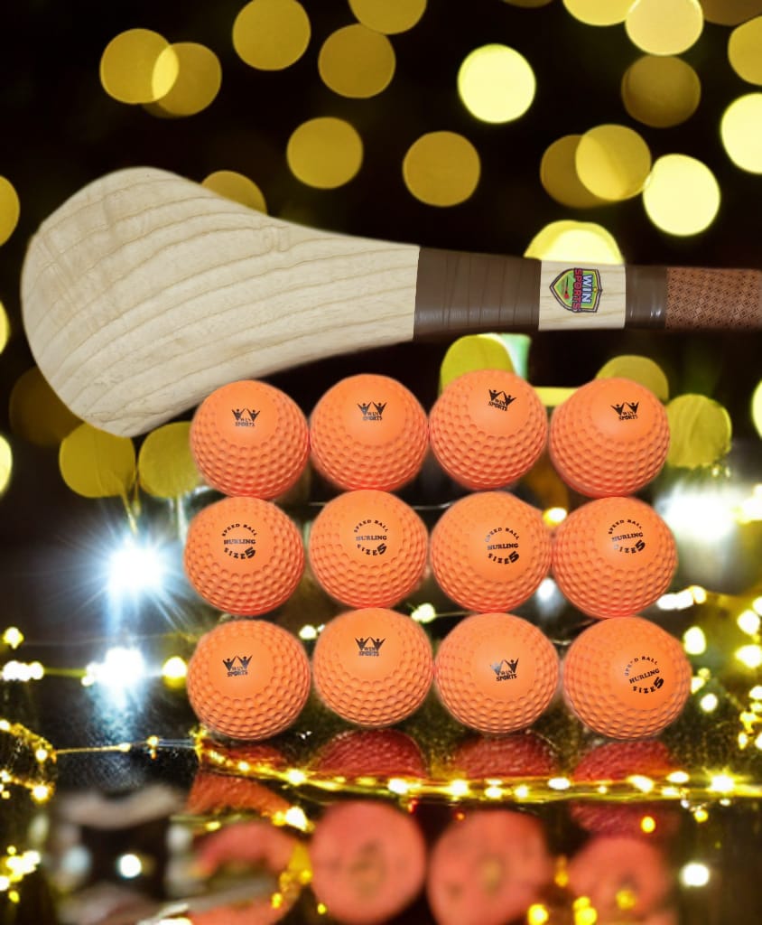 WIN Hurling Speed Balls Orange.