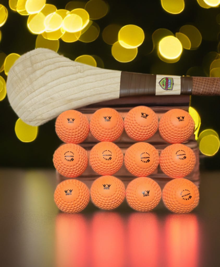 WIN Hurling Speed Balls Orange.