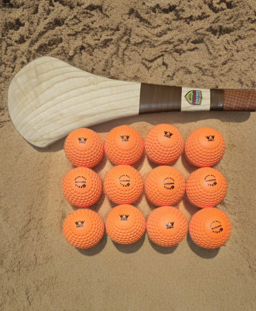 WIN Hurling Speed Balls Orange.