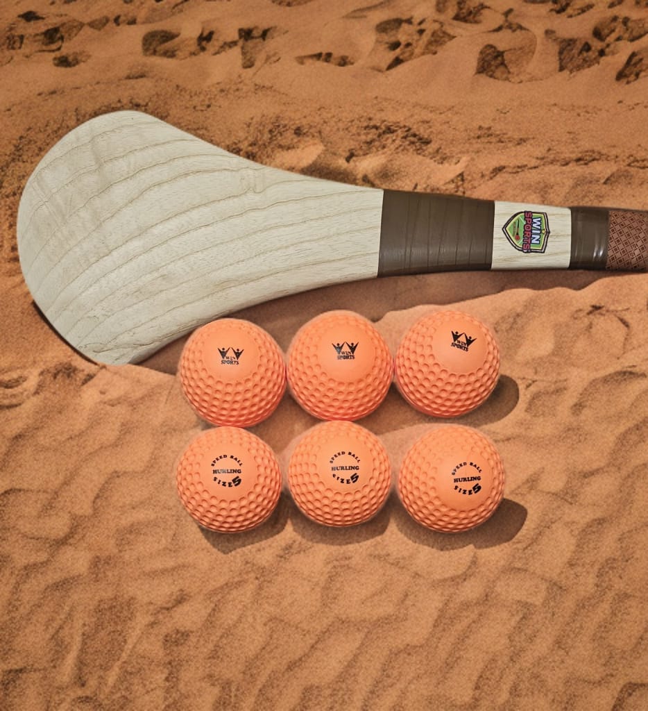 WIN Hurling Speed Balls Orange.