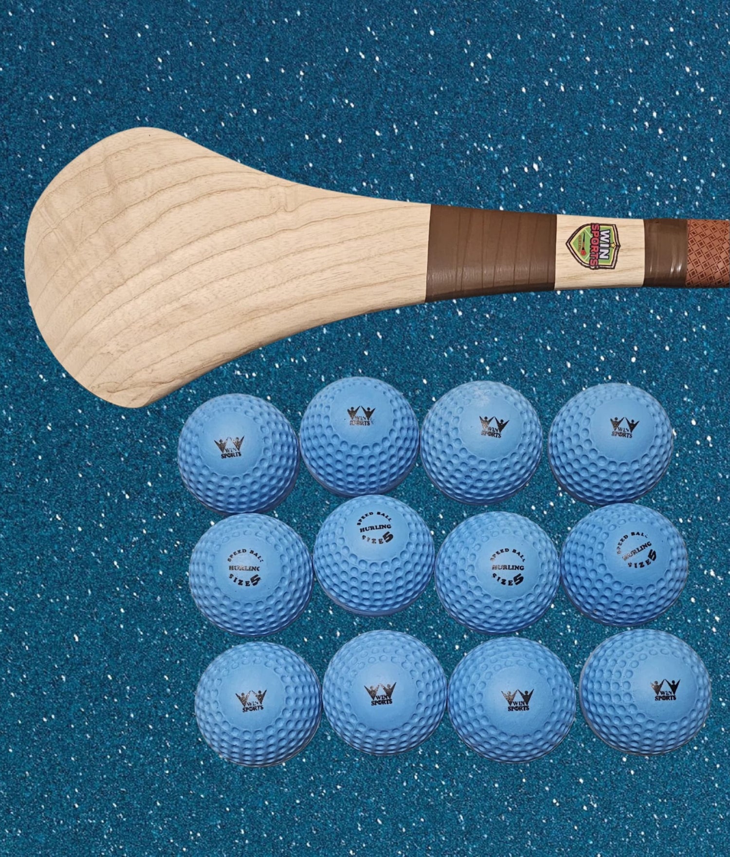WIN Hurling Speed Ball Blue.