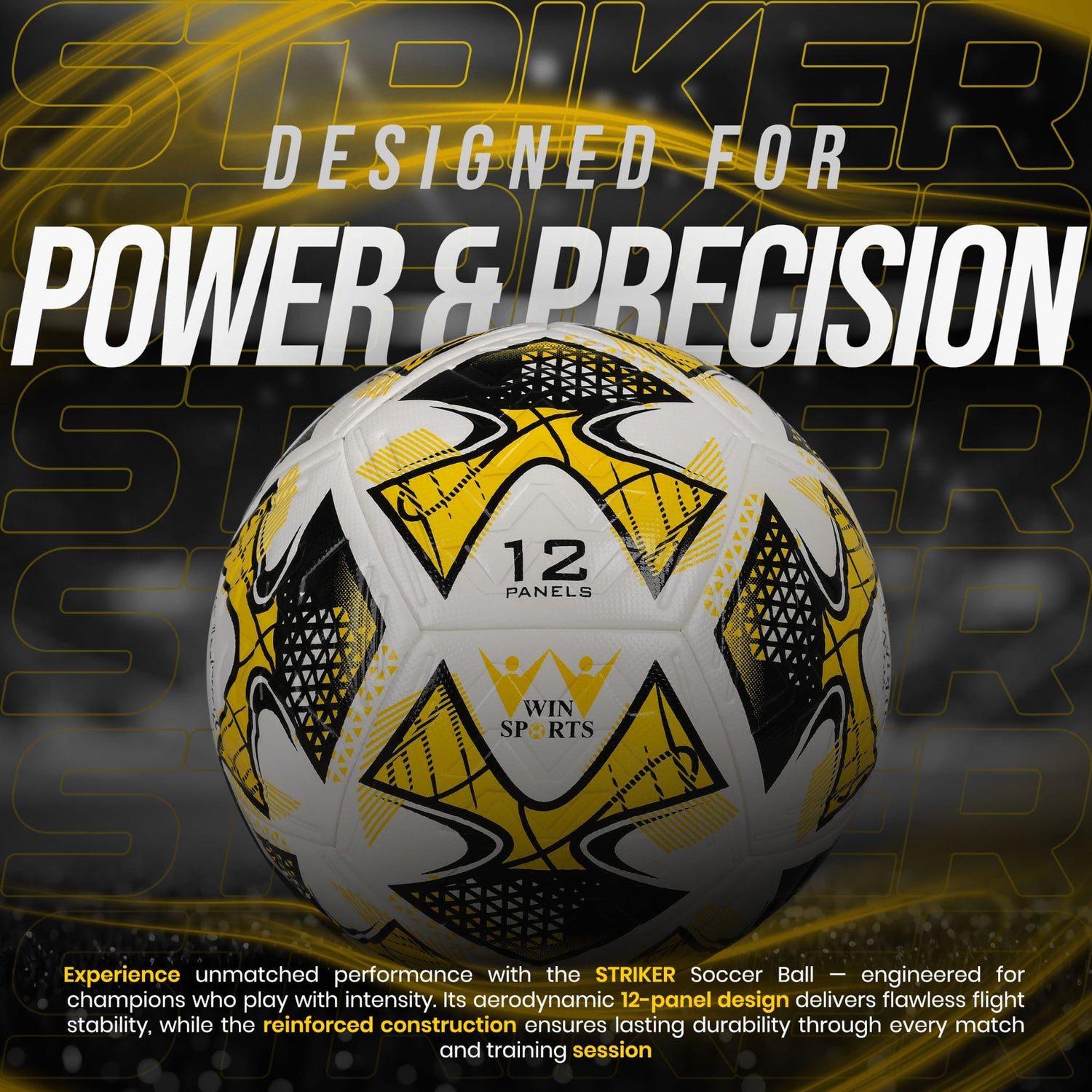 Soccer Match Ball (Win Striker)