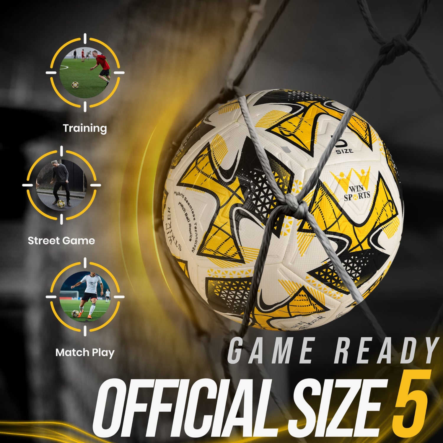 Soccer Match Ball (Win Striker)