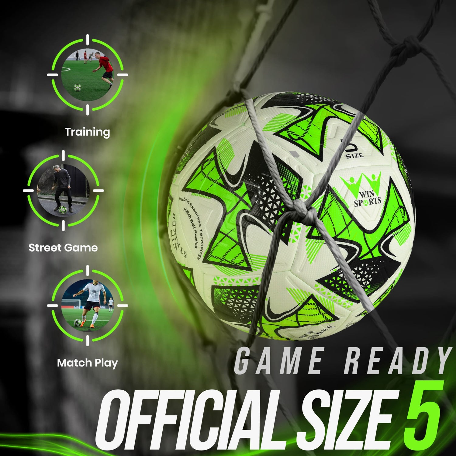 Soccer Match Ball (Win Striker)