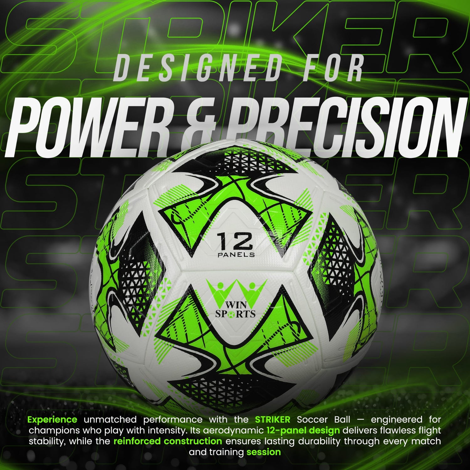Soccer Match Ball (Win Striker)
