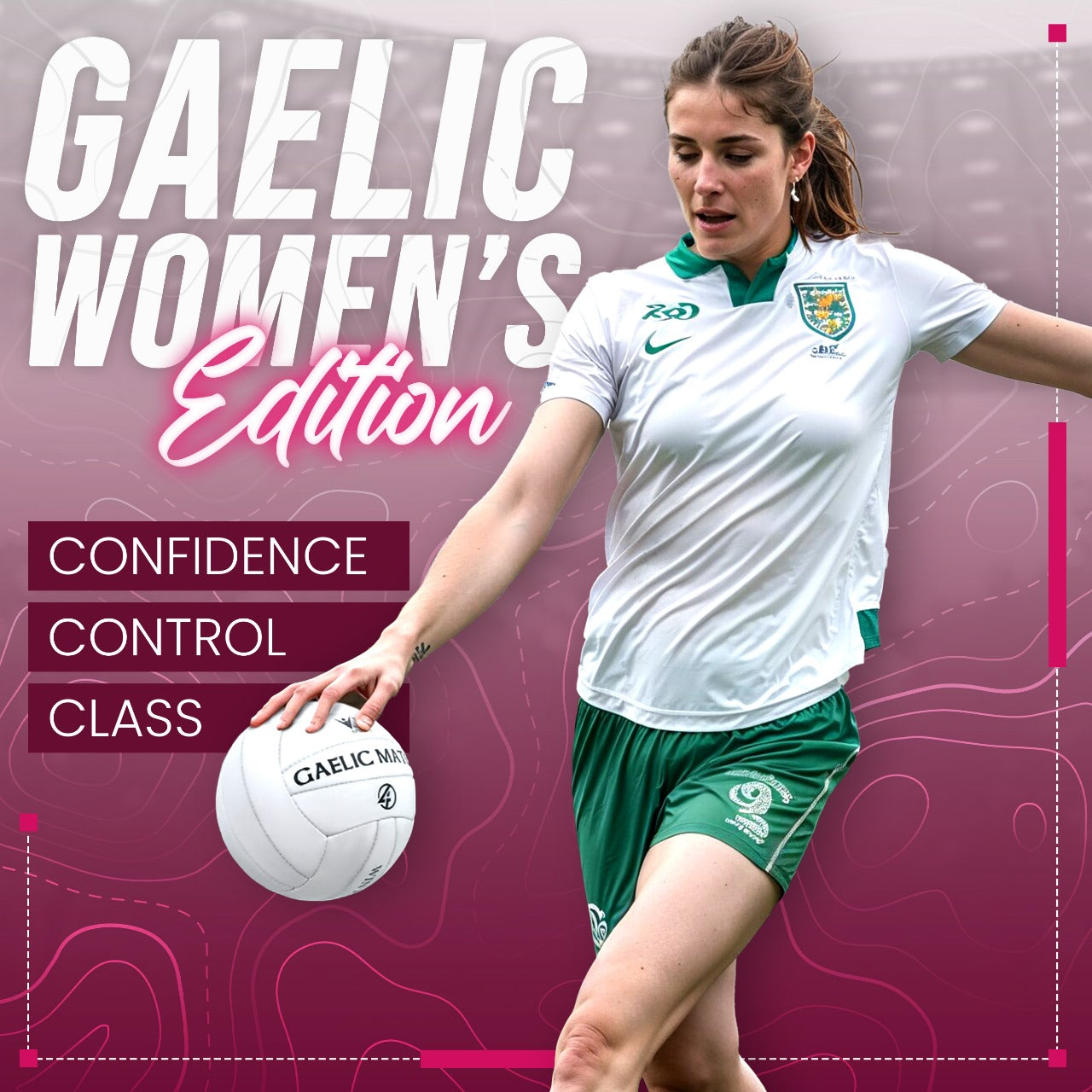 LADIES GAELIC MATCH FOOTBALL.