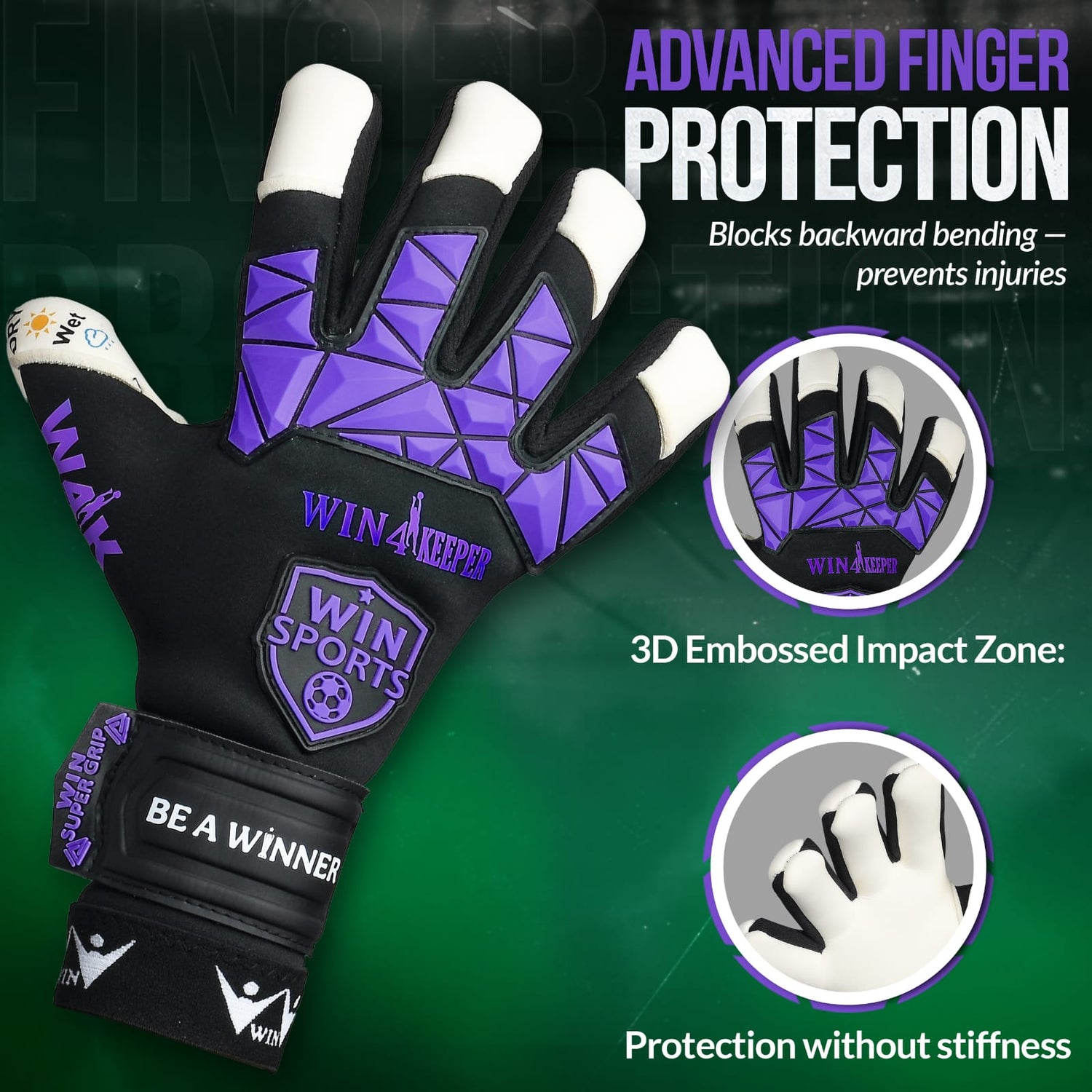 WIN GoalKeeper Gloves (W4k)