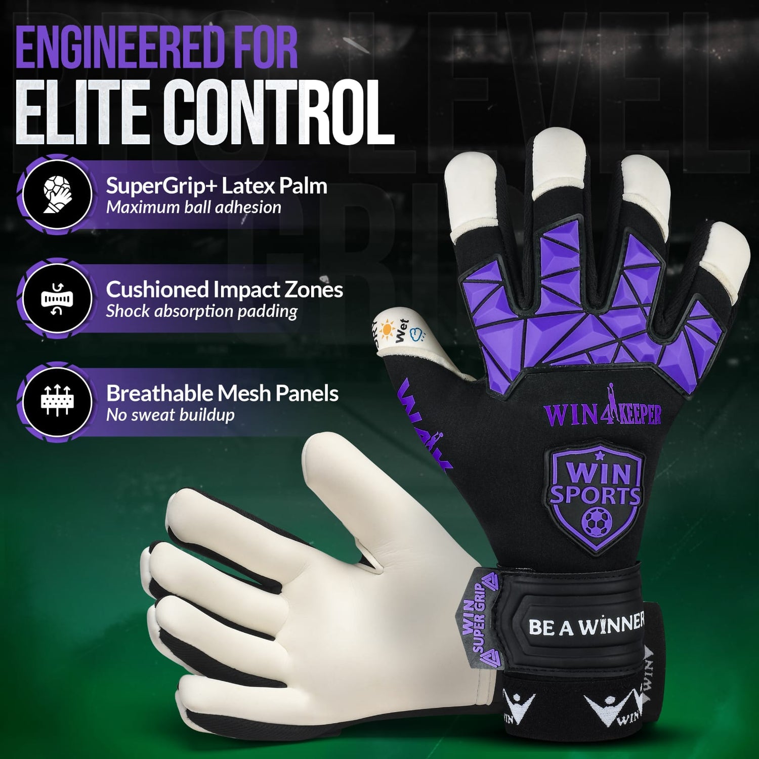 WIN GoalKeeper Gloves (W4k)