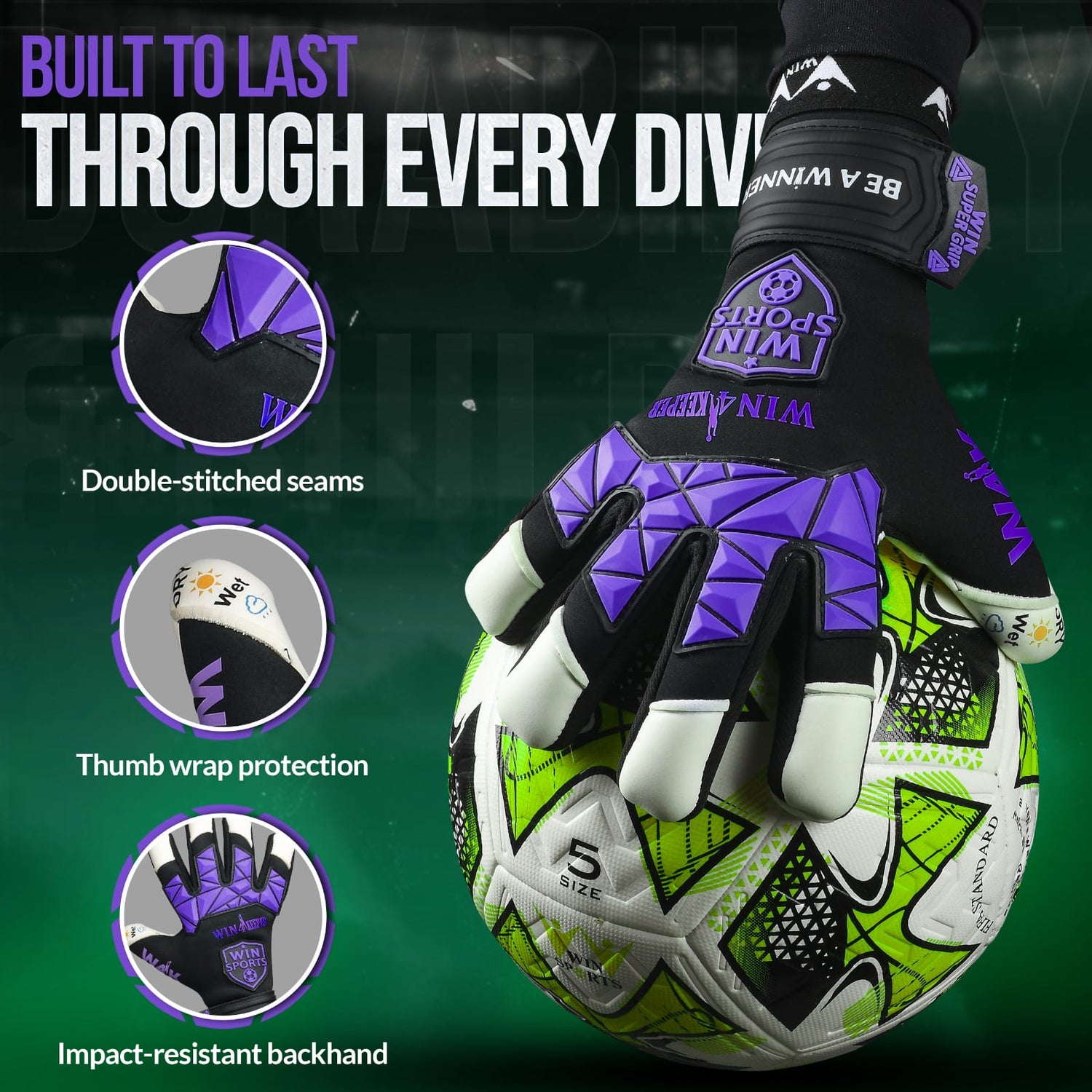 WIN GoalKeeper Gloves (W4k)