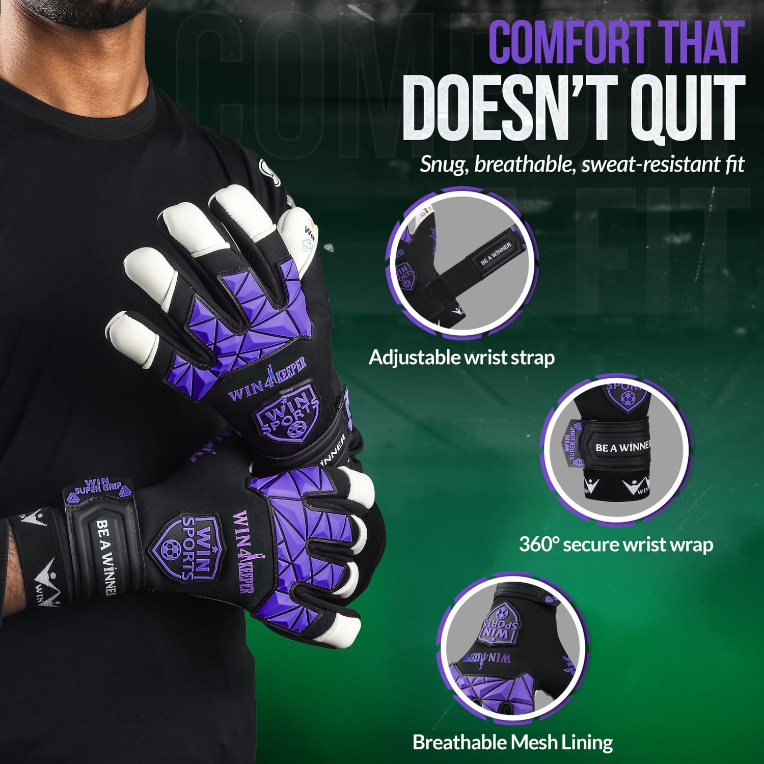 WIN GoalKeeper Gloves (W4k)