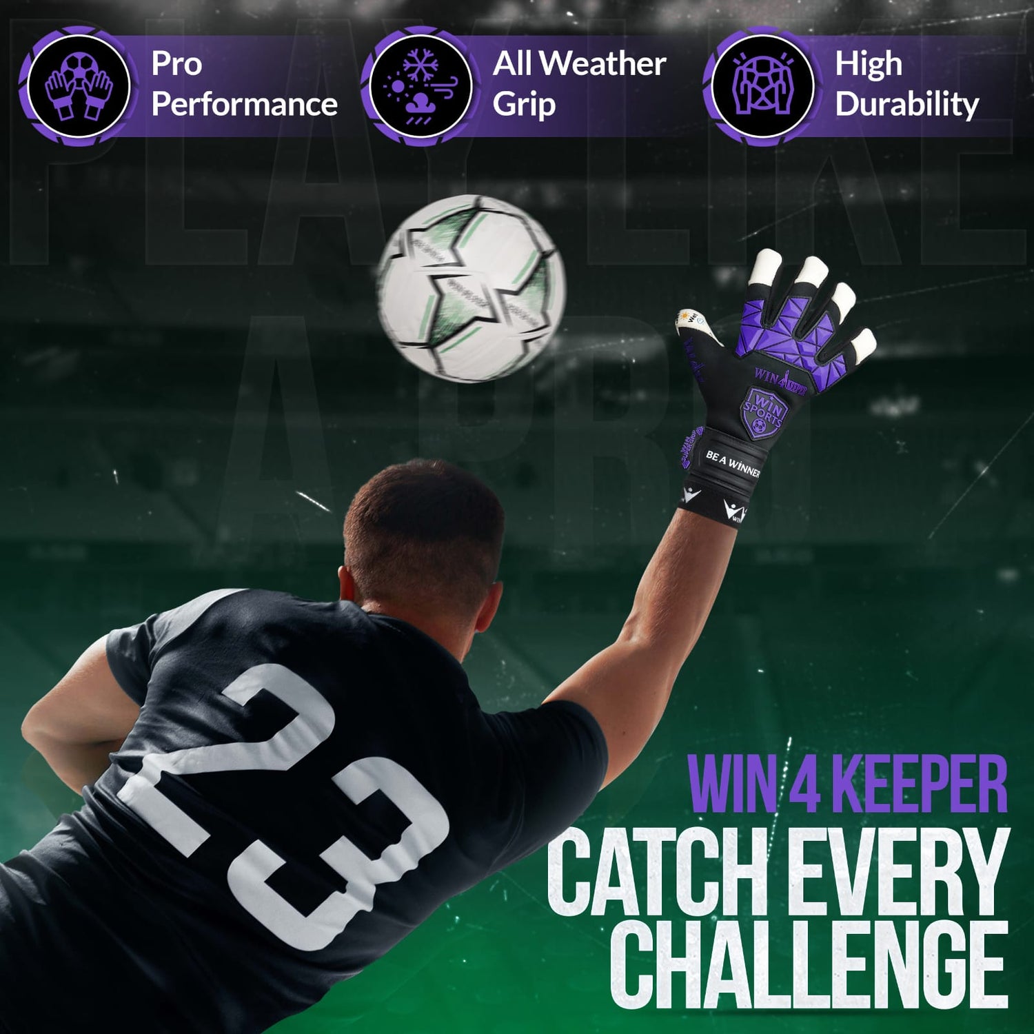 WIN GoalKeeper Gloves (W4k)