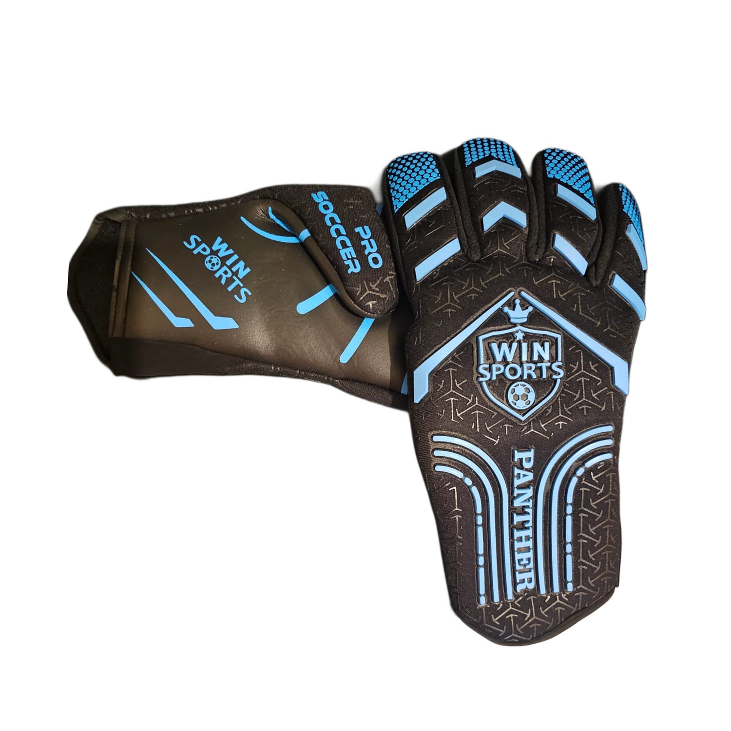 WIN GoalKeeper Gloves (Blue Panther)