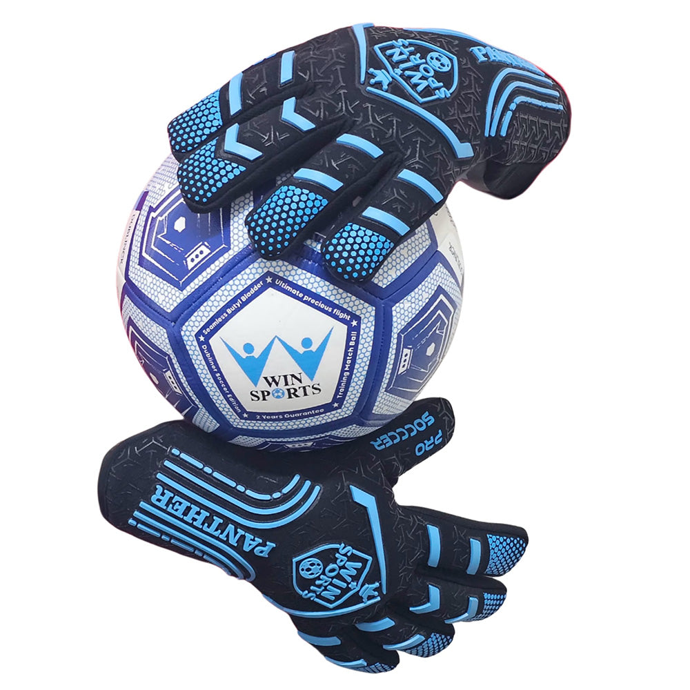 WIN GoalKeeper Gloves (Blue Panther)