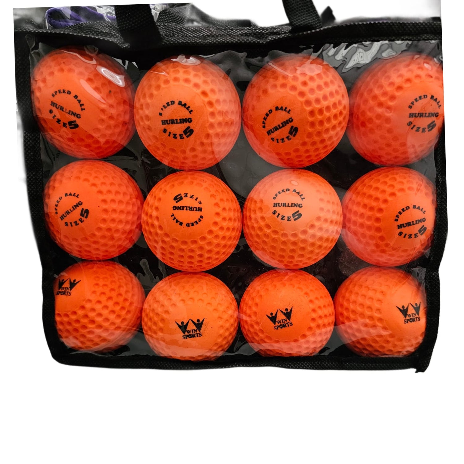 WIN Hurling Speed Balls Orange.