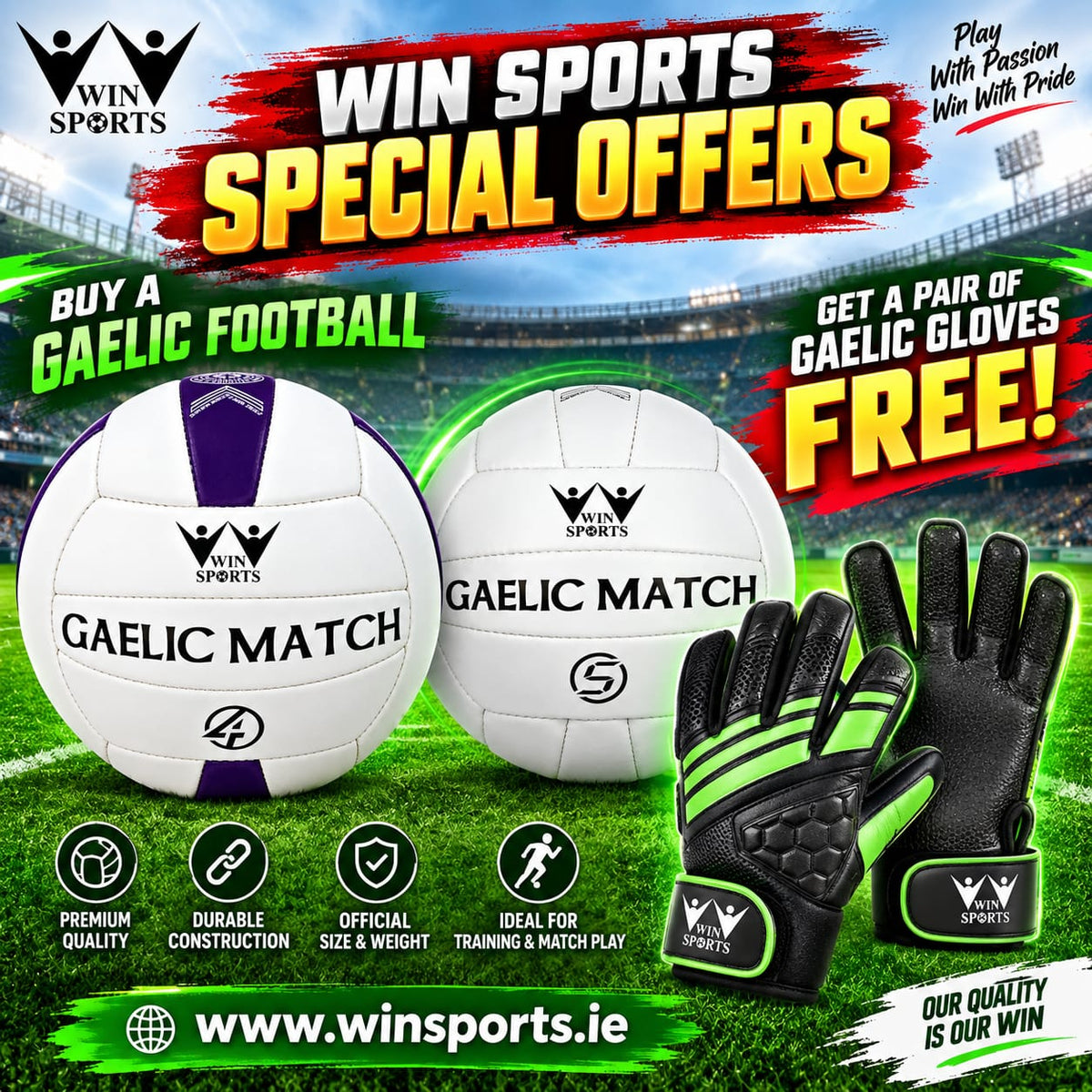 Gaelic Balls Offer