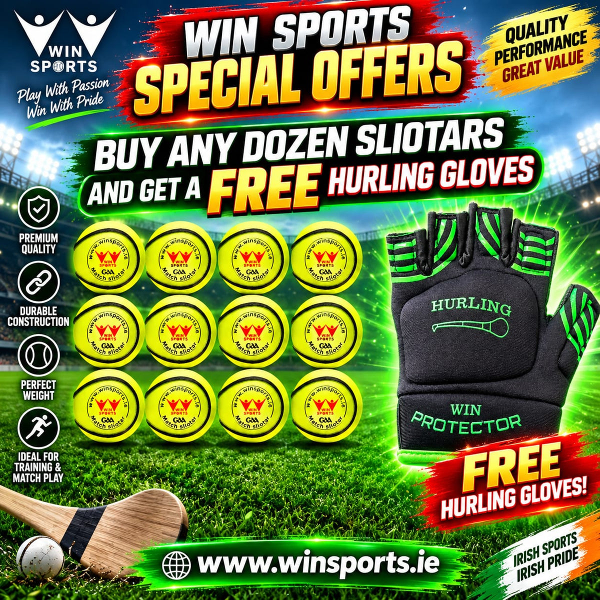 Sliotars Offers