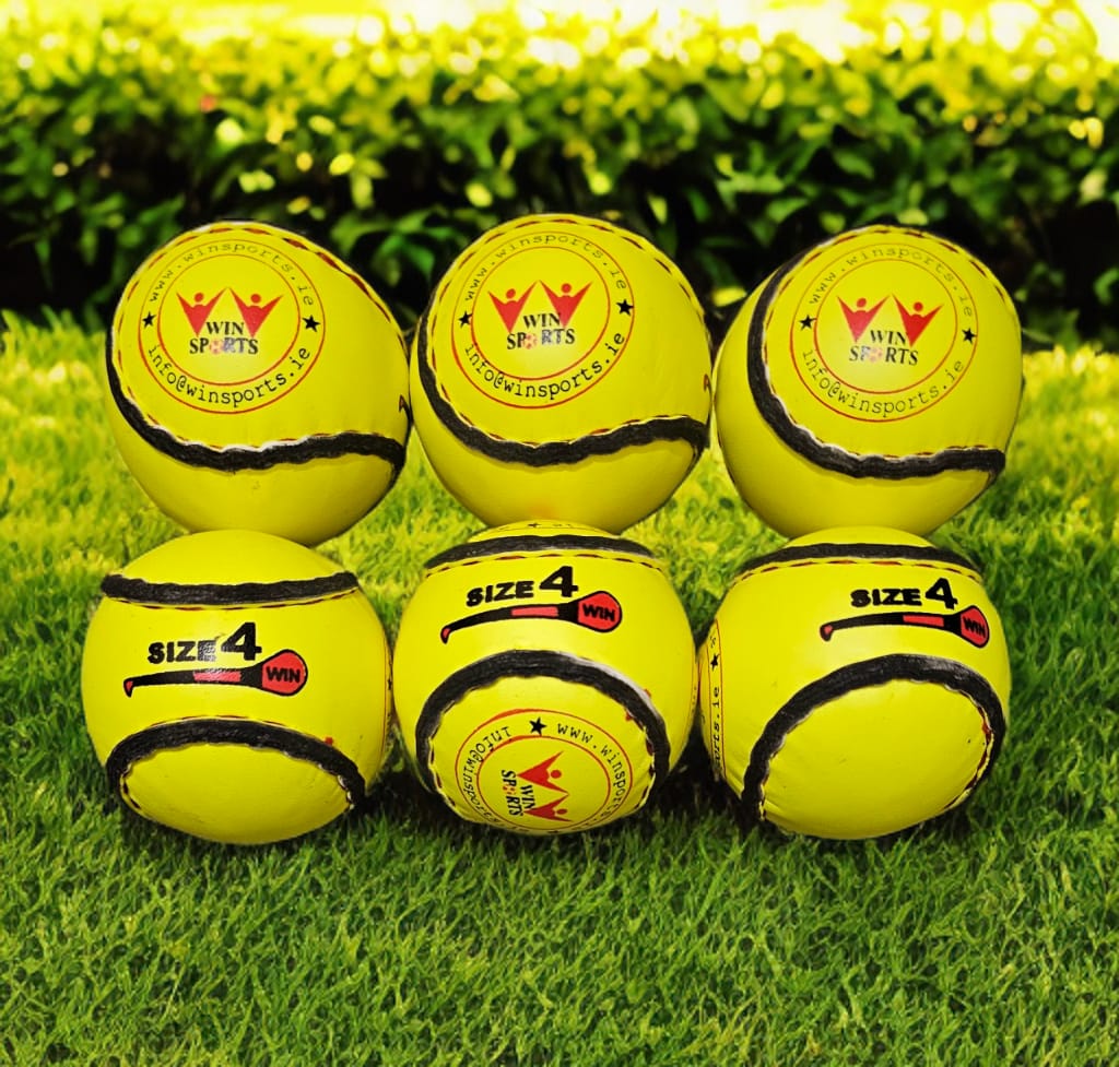 WIN Hurling Match Sliotars (Size 4)