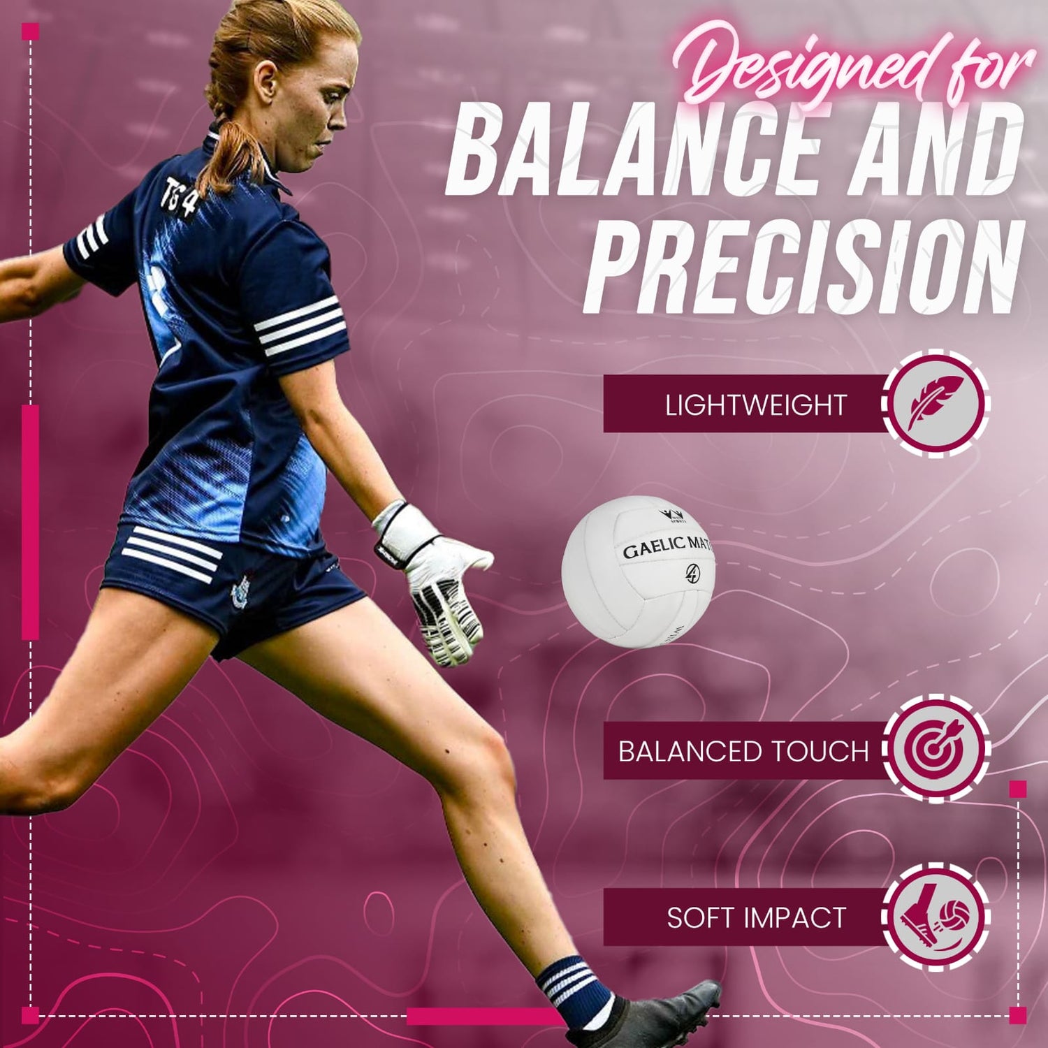 LADIES GAELIC MATCH FOOTBALL.