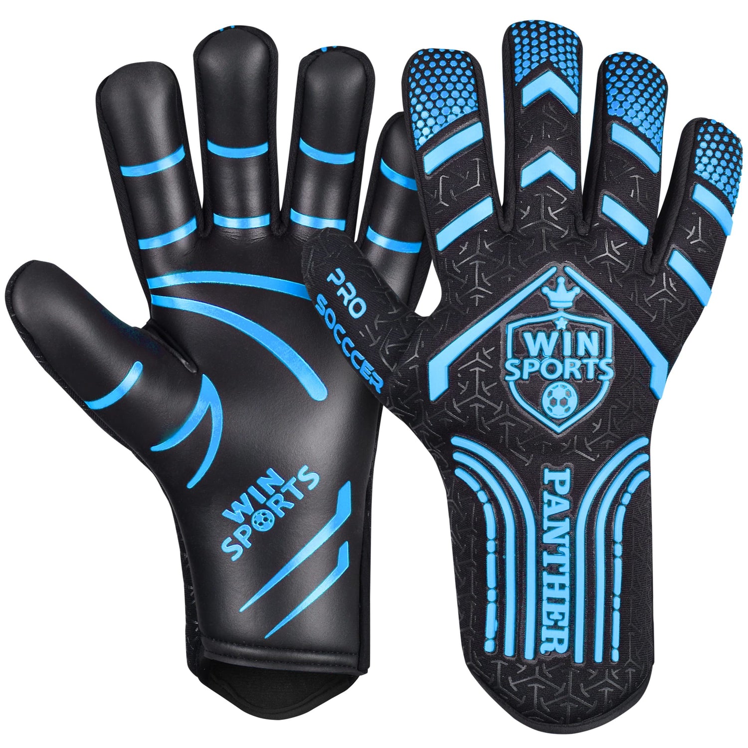 WIN GoalKeeper Gloves (Blue Panther)