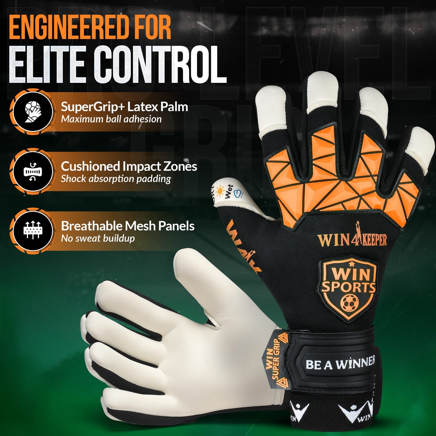 WIN GoalKeeper Gloves (W4k)
