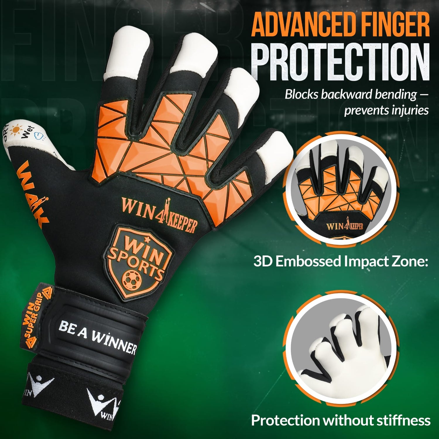 WIN GoalKeeper Gloves (W4k)
