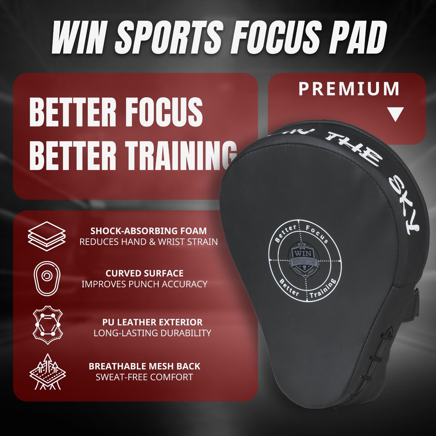 WIN Boxing Focus Pad