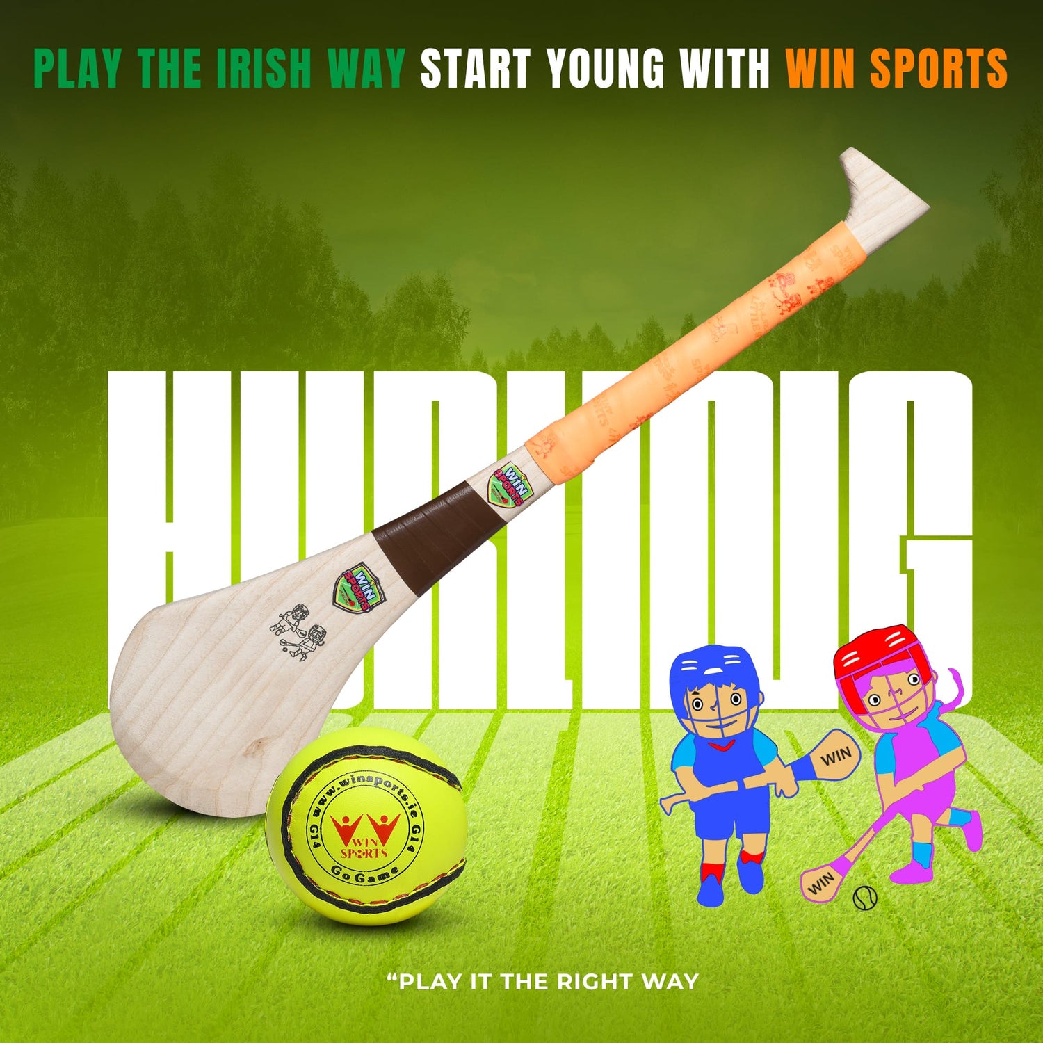 WIN Go Game Sliotars (Smart Touch)