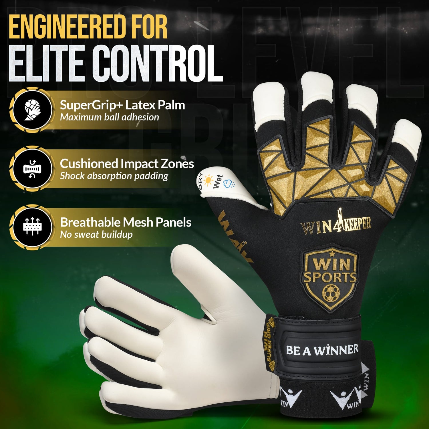 WIN GoalKeeper Gloves (W4k)