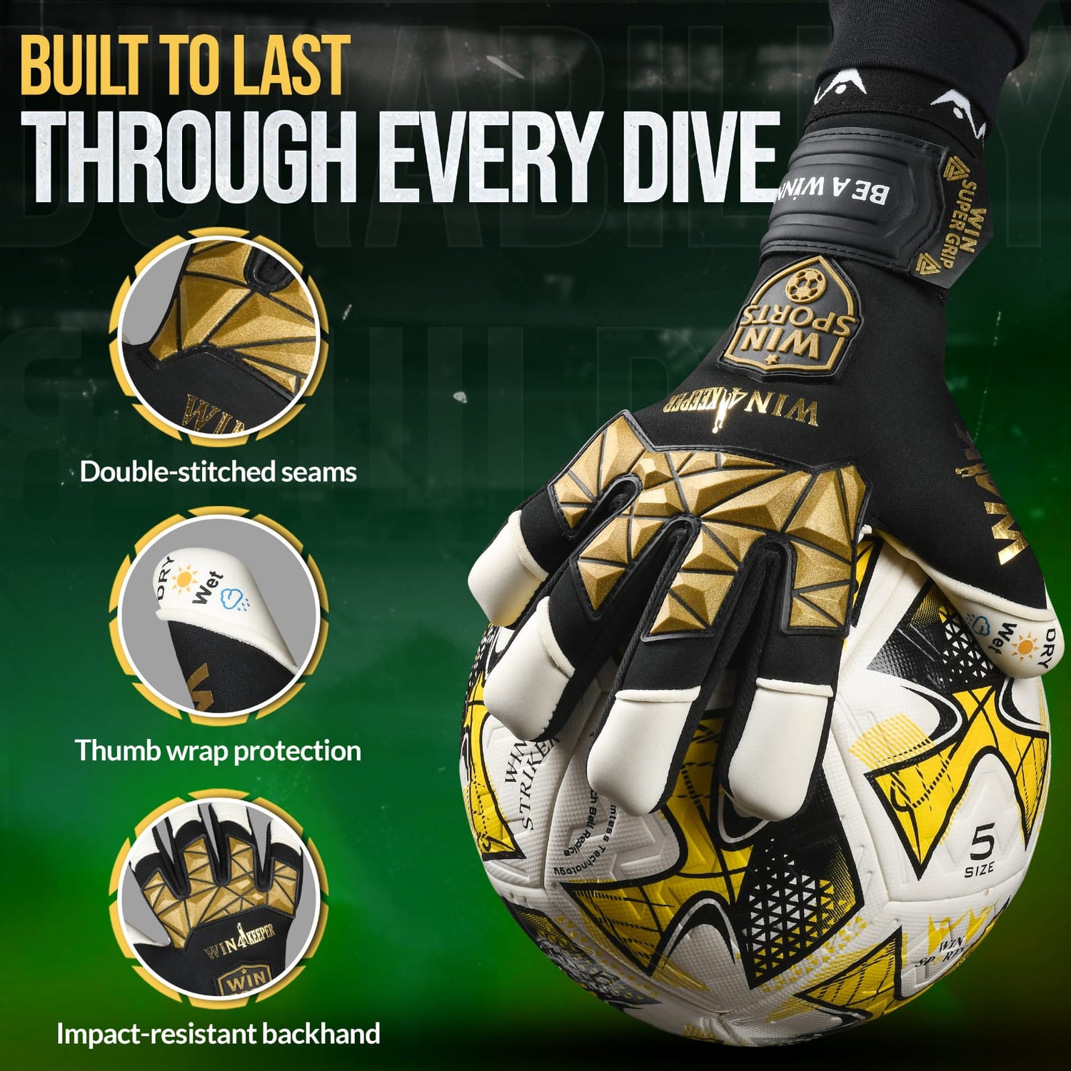 WIN GoalKeeper Gloves (W4k)