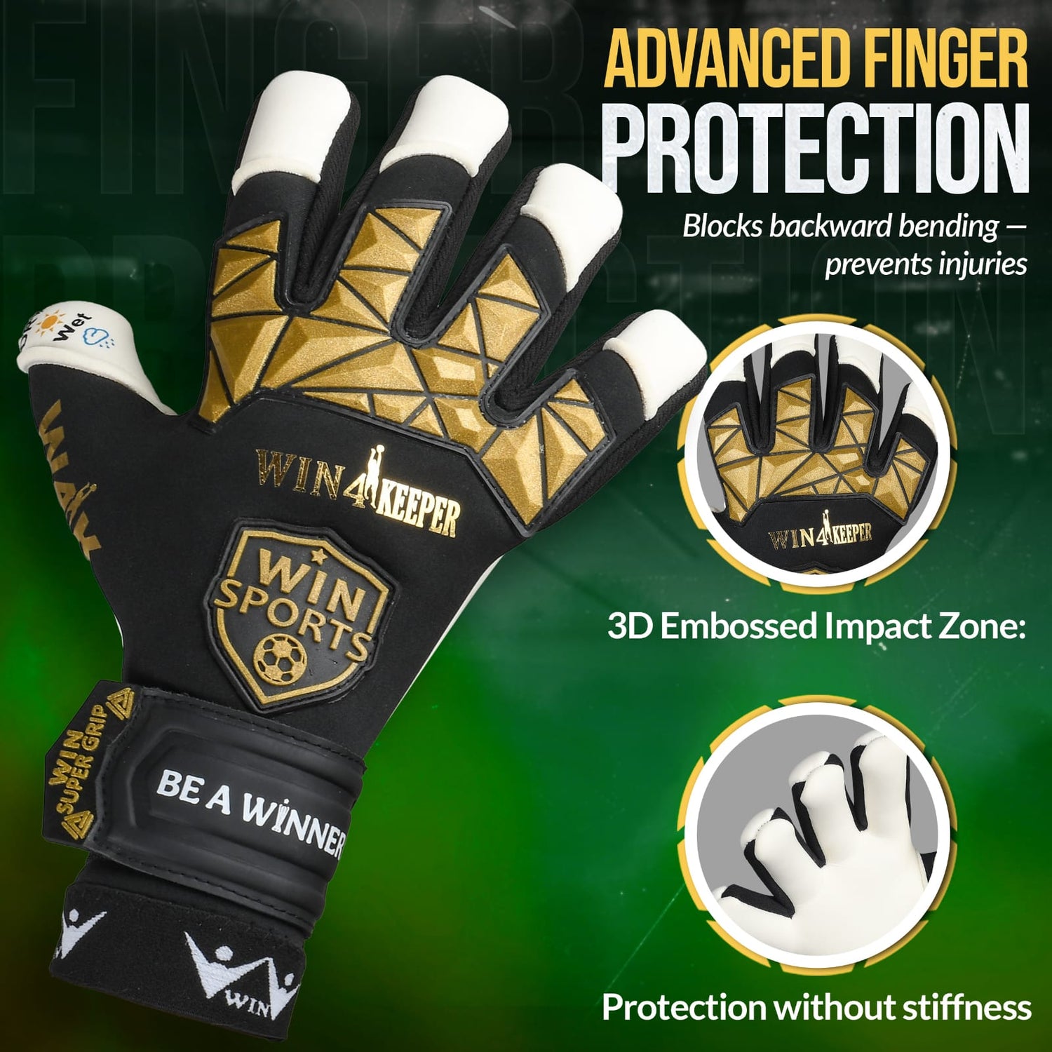 WIN GoalKeeper Gloves (W4k)