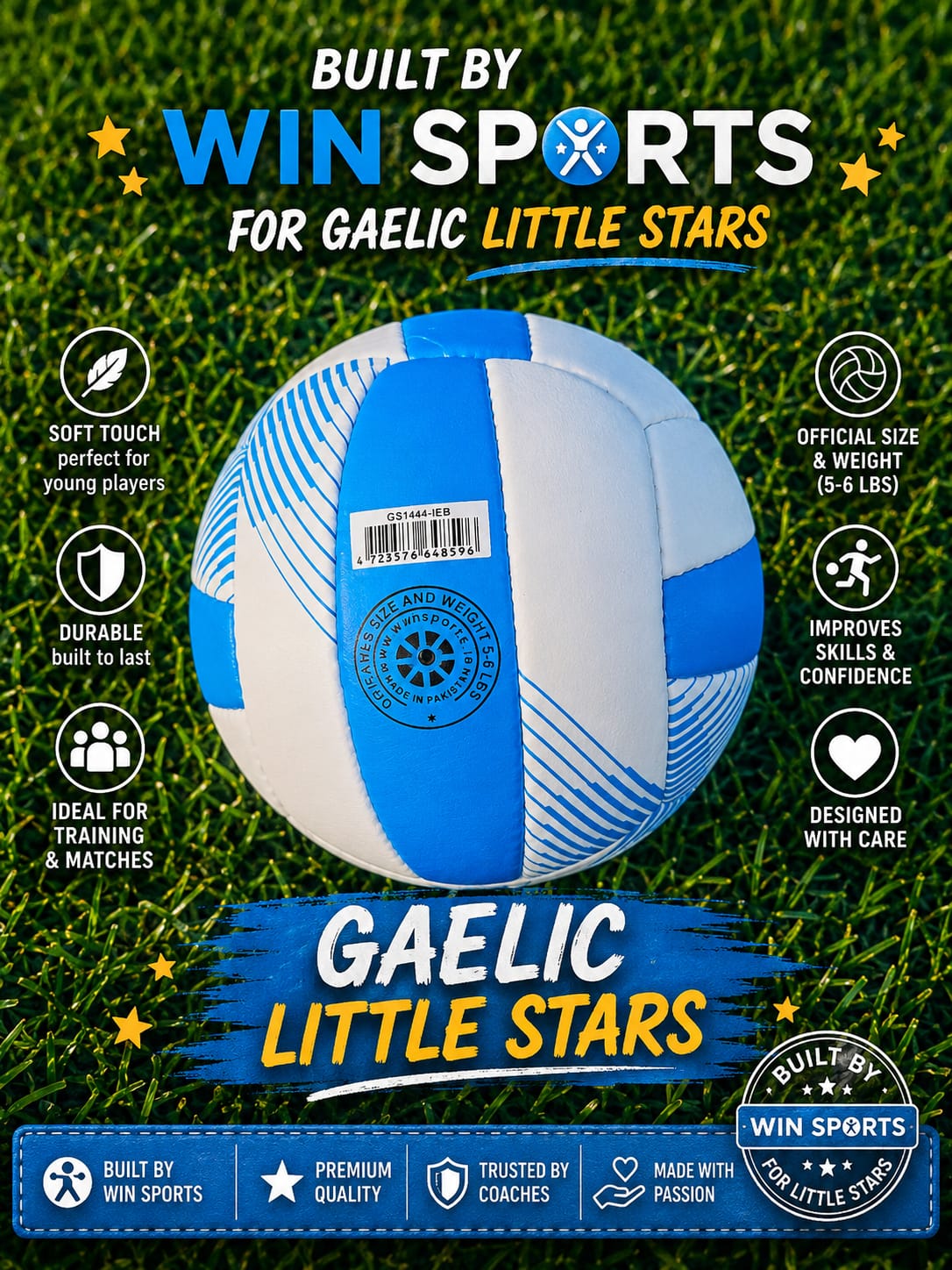 WINSTAR First Touch Gaelic Football.