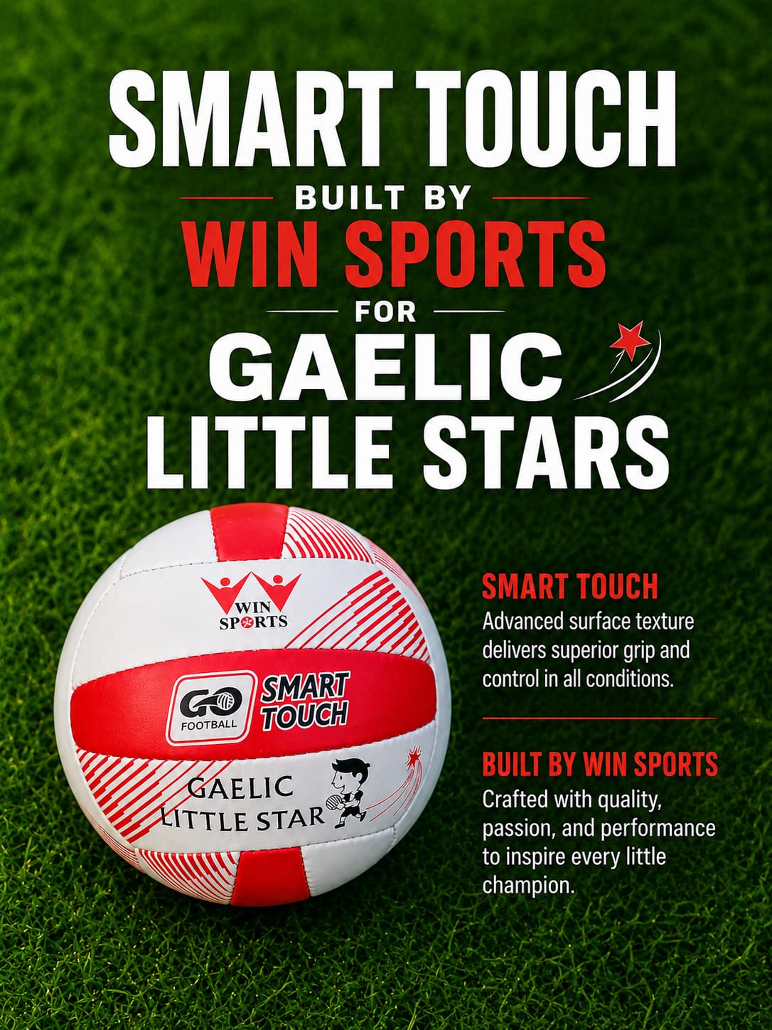 WINSTAR Smart Touch Gaelic Football
