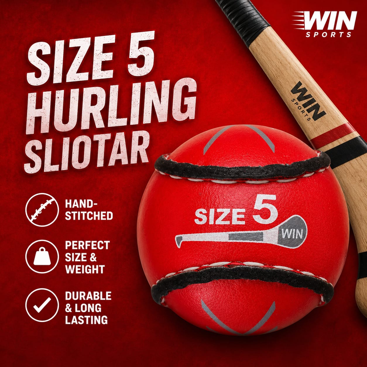 WIN Trainer Sliotars (Size 5)