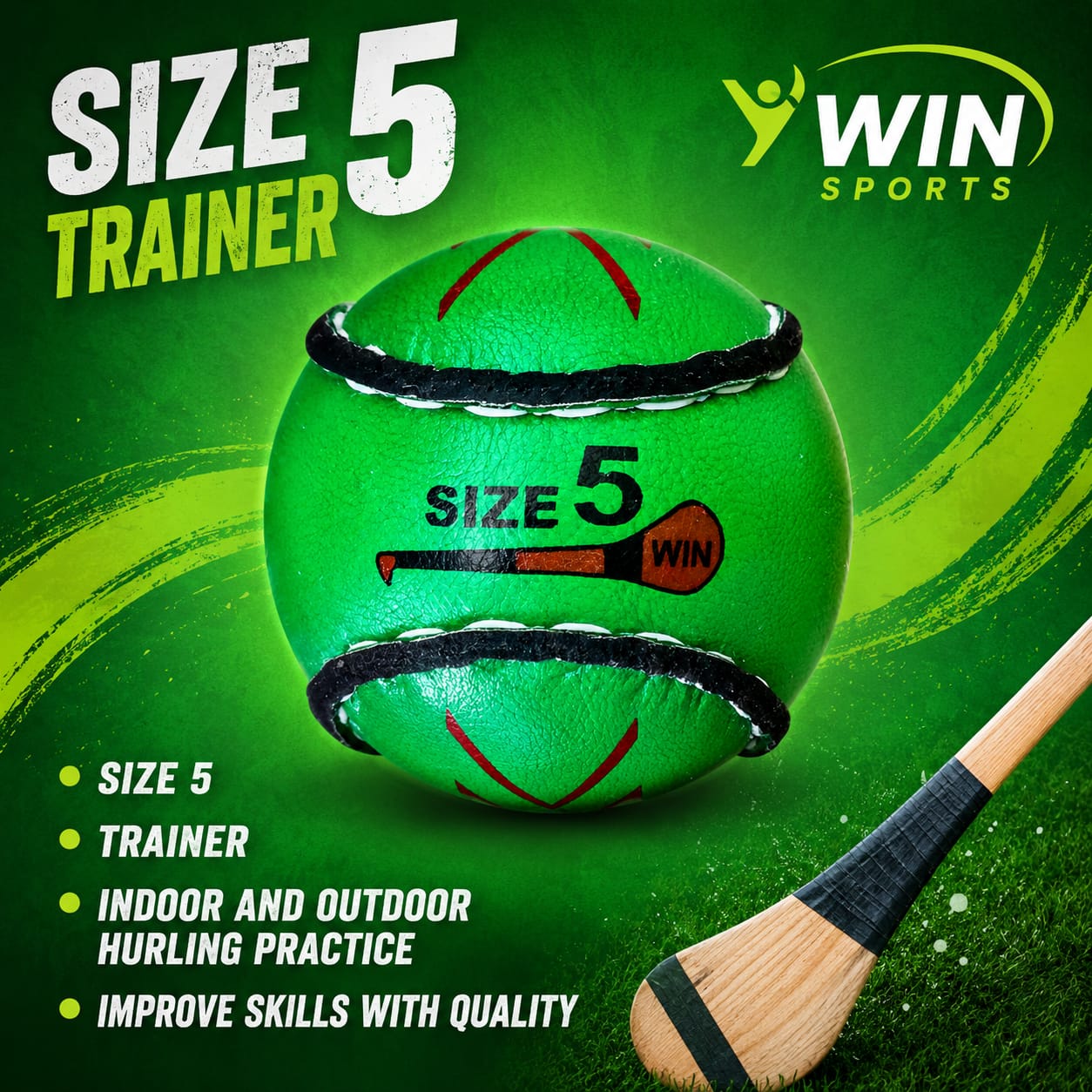 WIN Trainer Sliotars (Size 5)