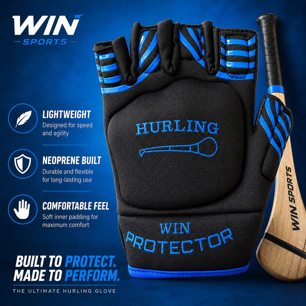 WIN Hurling Gloves (Adult)