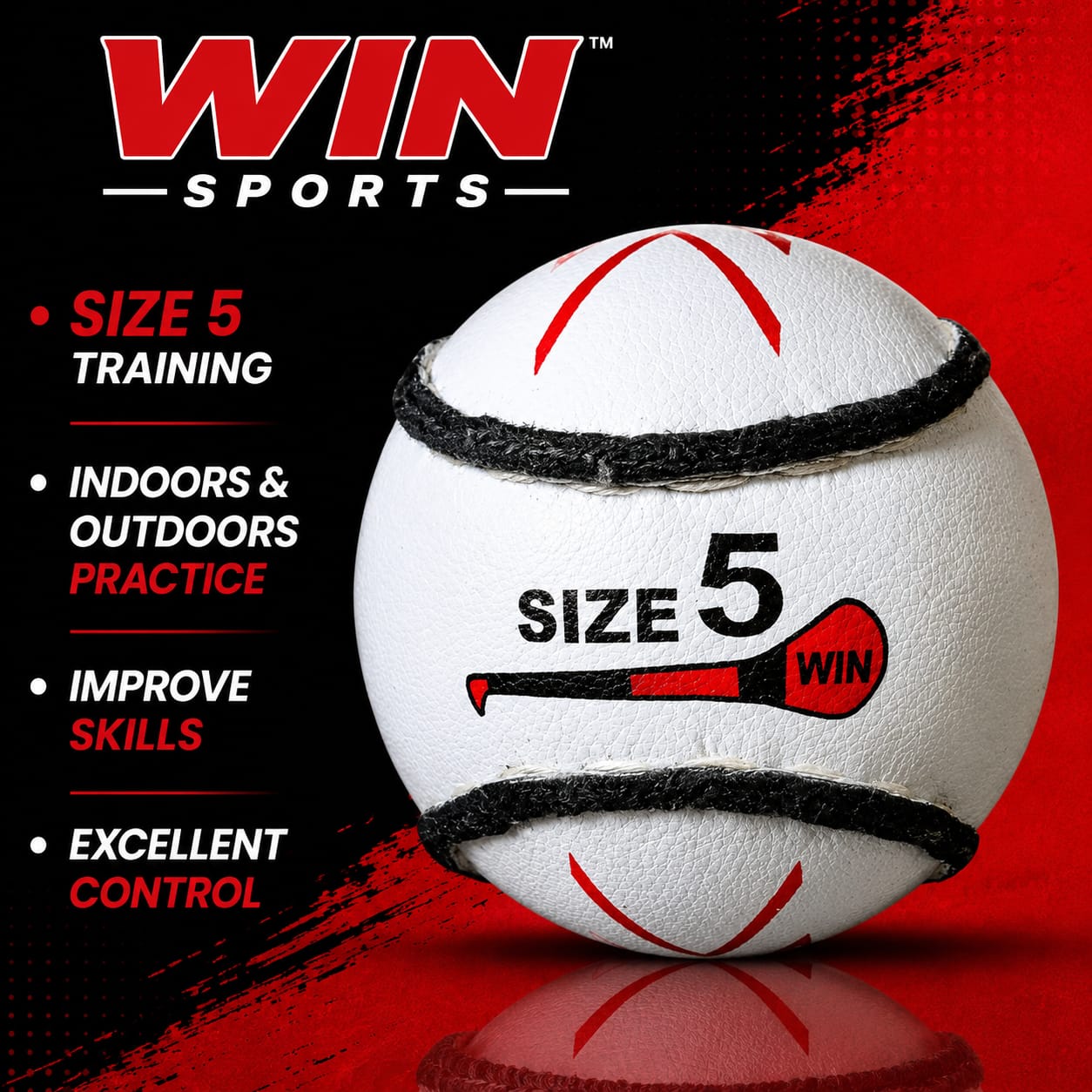 WIN Trainer Sliotars (Size 5)