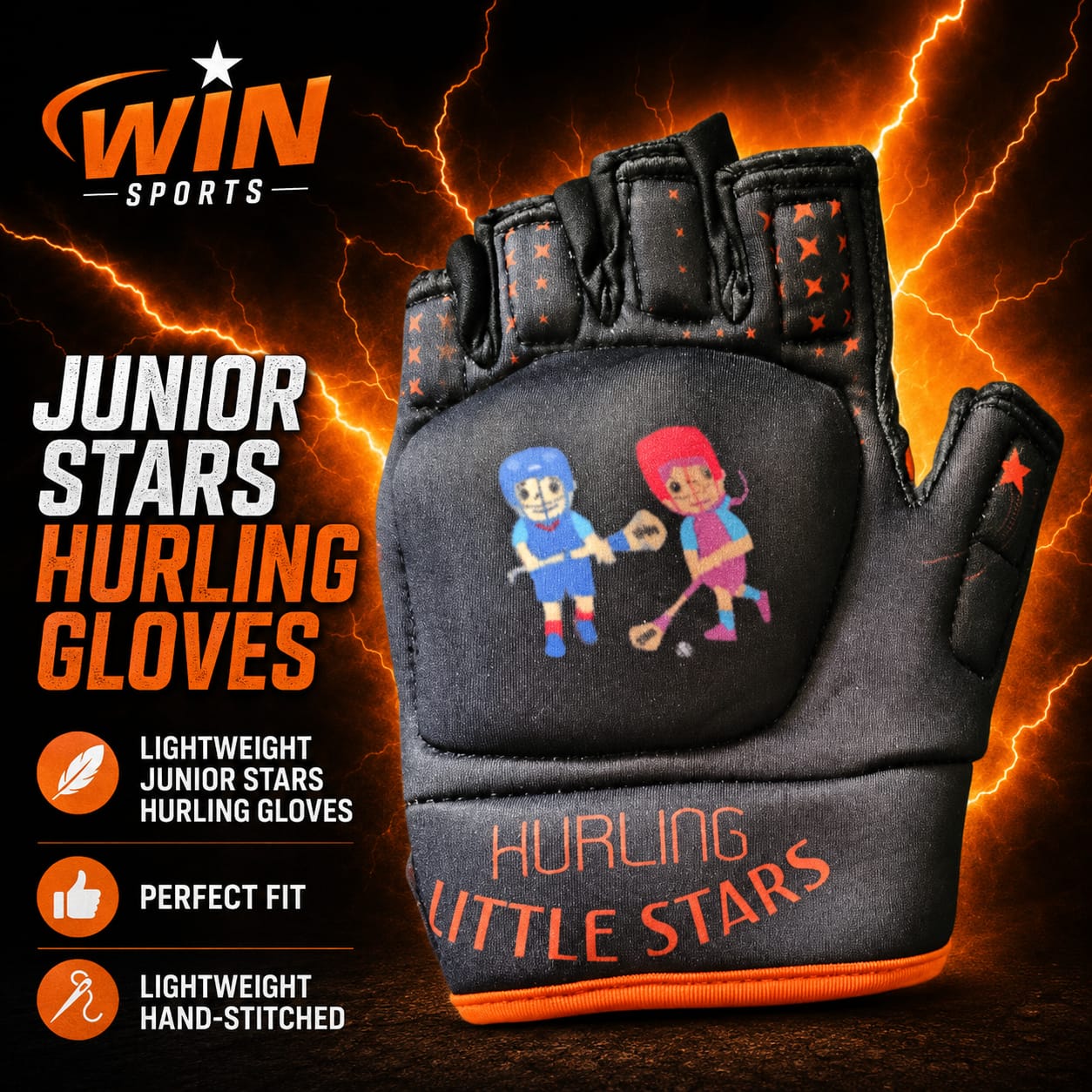 WIN Hurling Gloves Junior