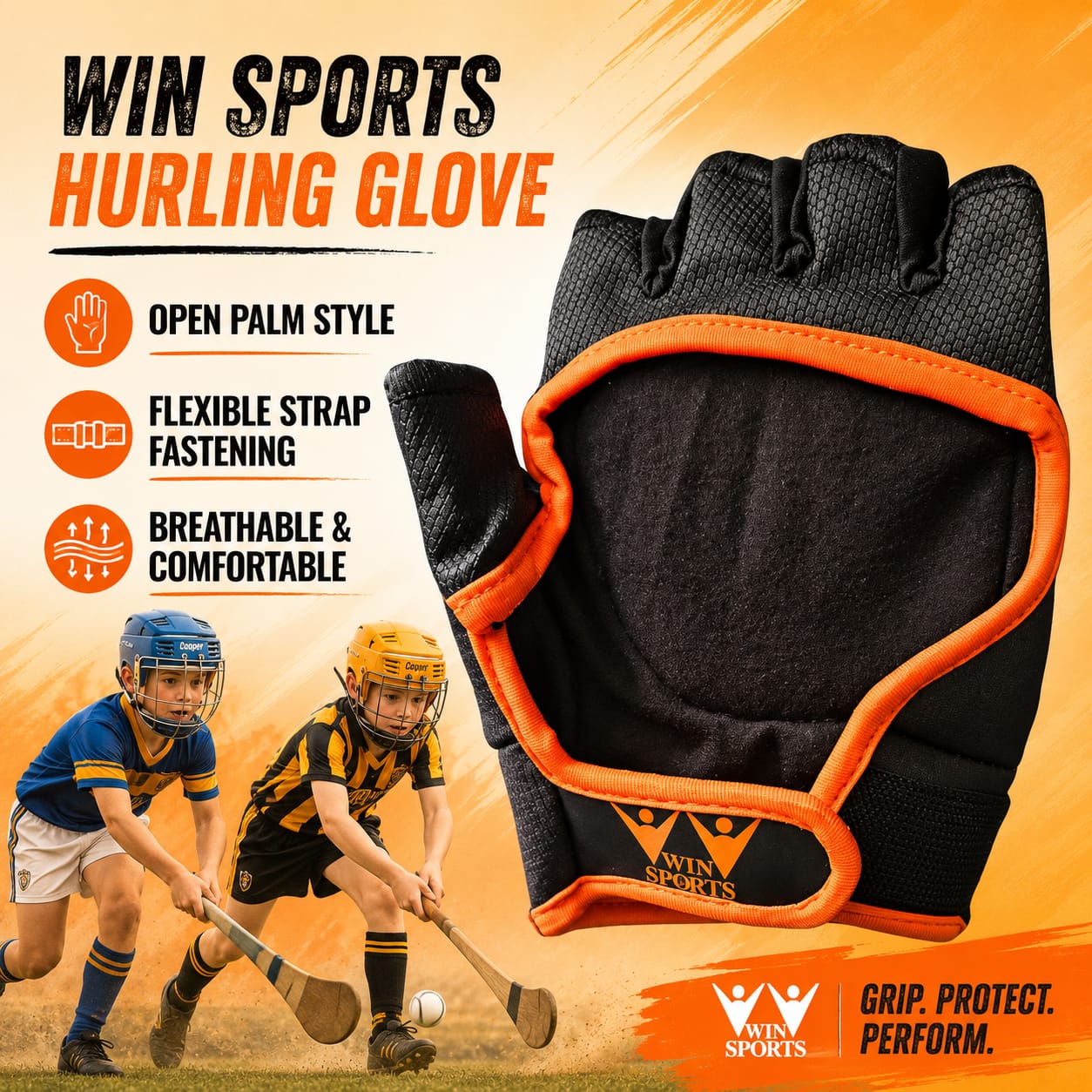 WIN Hurling Gloves Junior