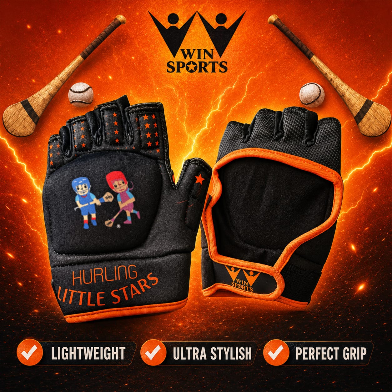 WIN Hurling Gloves Junior