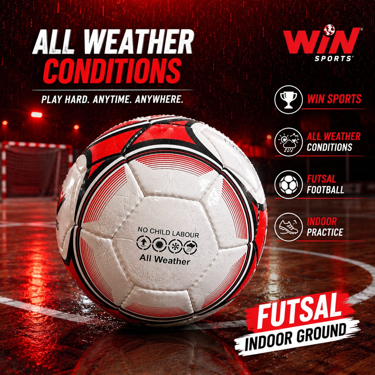 WIN Futsal ball