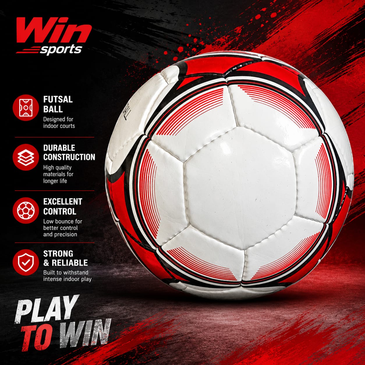 WIN Futsal ball