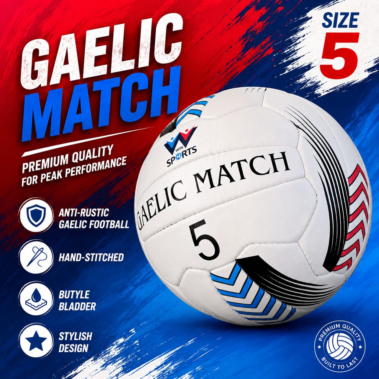 NEW INNOVATIVE ANTI-RUST GAELIC FOOTBALL