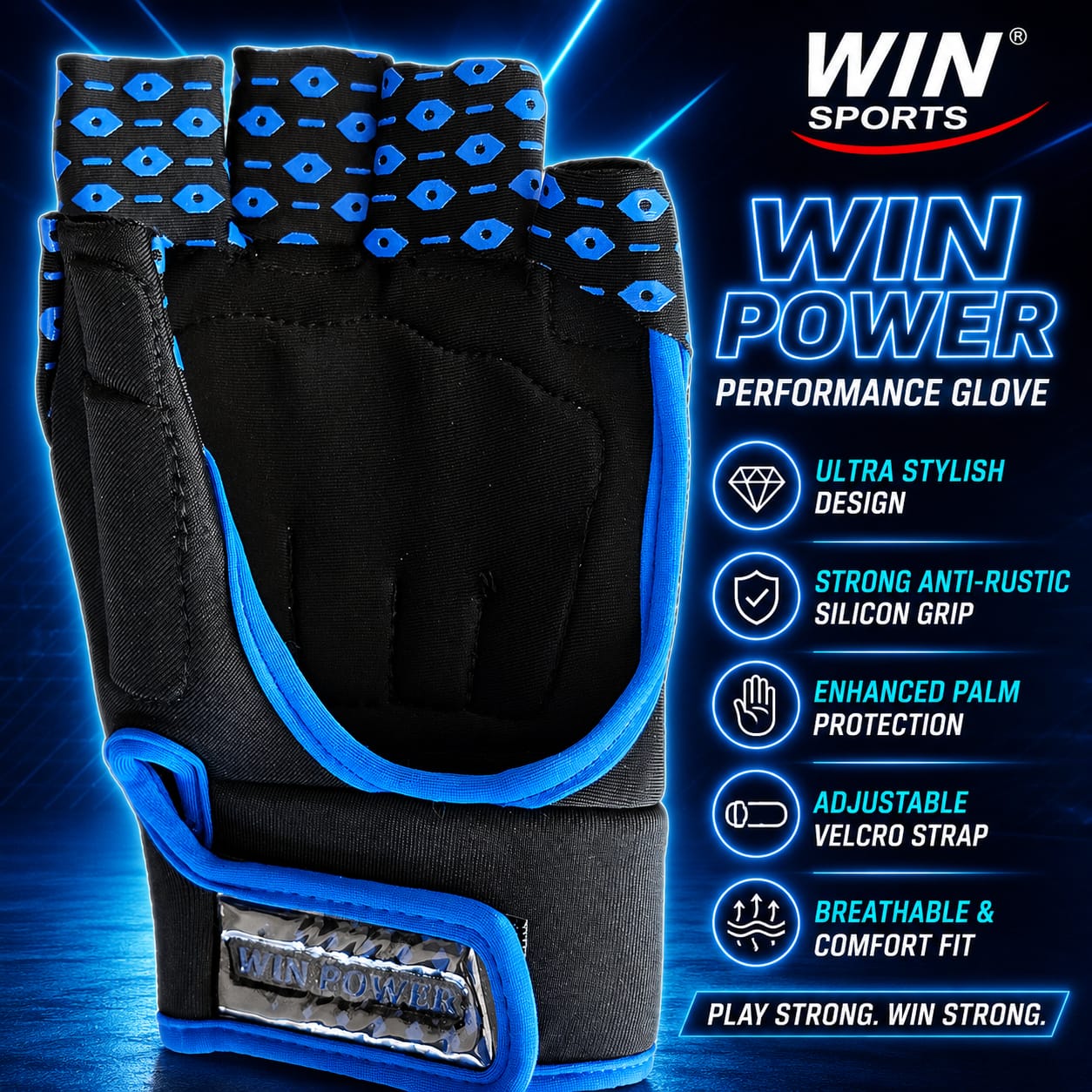 WIN Sports New Hurling Gloves (SENIORS).GAA Compatible.
