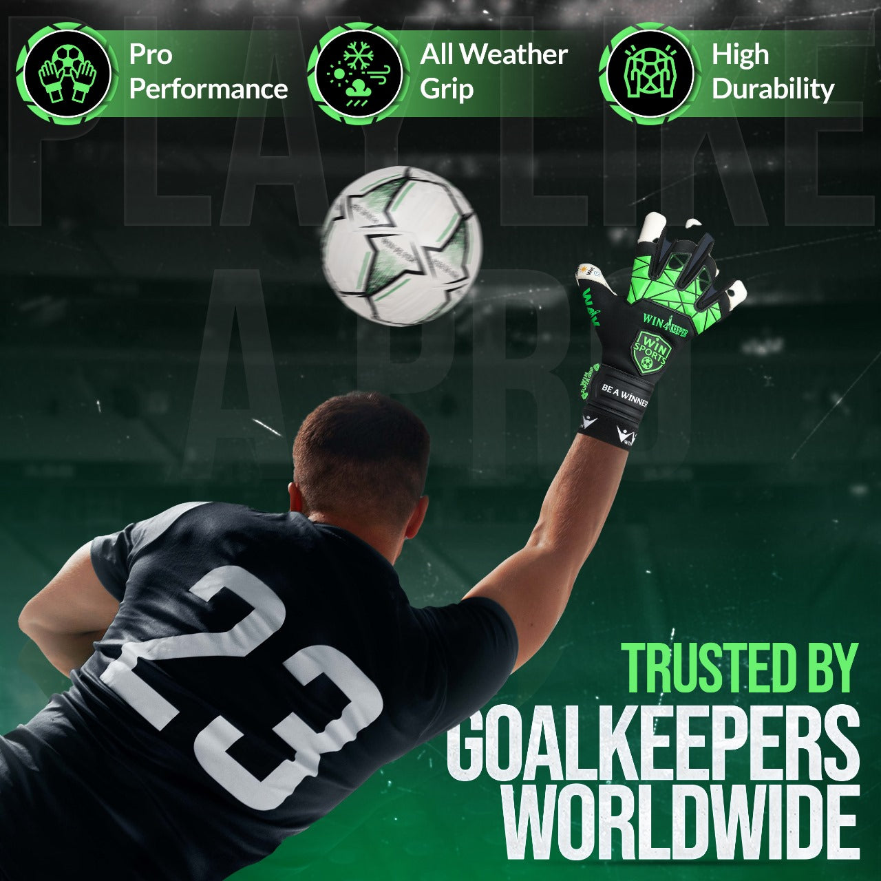 WIN GoalKeeper Gloves (W4k)